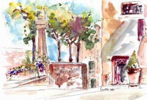 Provence sketch 3